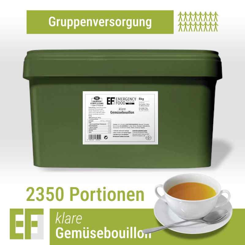 EF MEALS Klare Gemüsebouillon (Suppe) (8kg) (ESL) - OnFire Shop