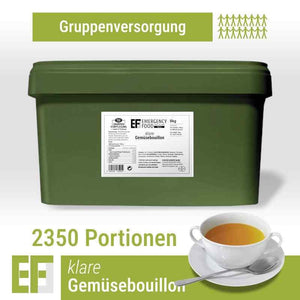 EF MEALS Klare Gemüsebouillon (Suppe) (8kg) (ESL) - OnFire Shop