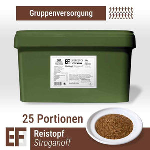 EF MEALS Reistopf Stroganoff (4kg) (ESL) 25 Portionen - OnFire Shop