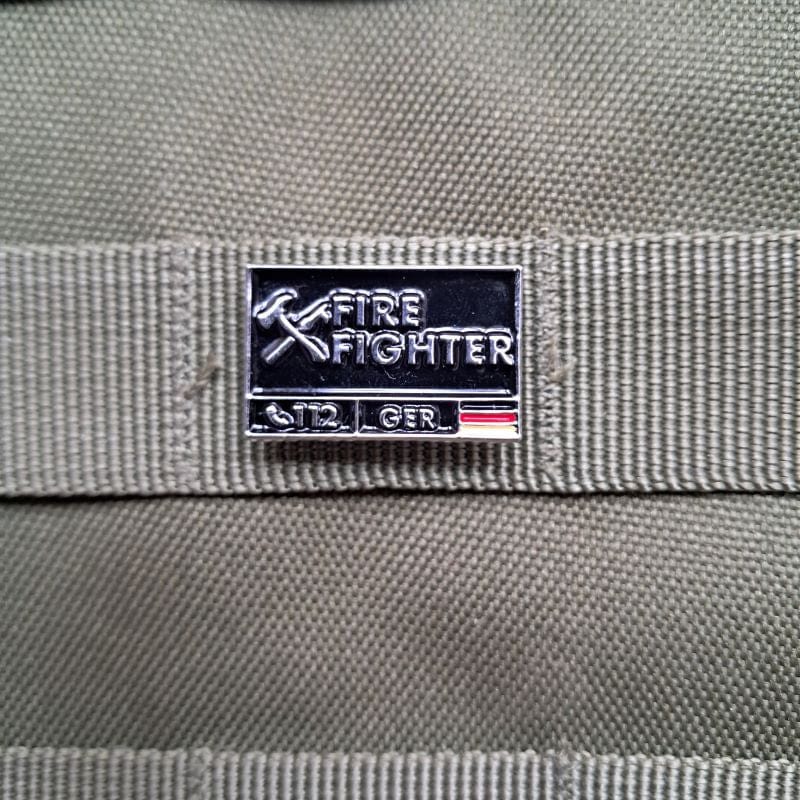 FireFighter Erkennungs Ansteckbutton für Cap und Kleidung