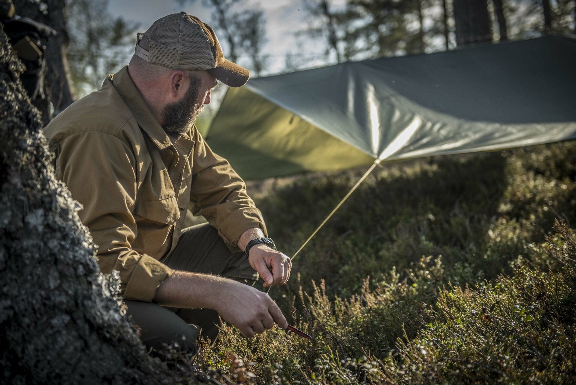 helikon tex tarp pencott Helikon-Tex Supertarp Polyester Ripstop