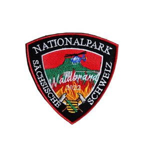 Waldbrand 2022 Patch (10,5 x 10,5 cm) | FireZone OnFire Shop