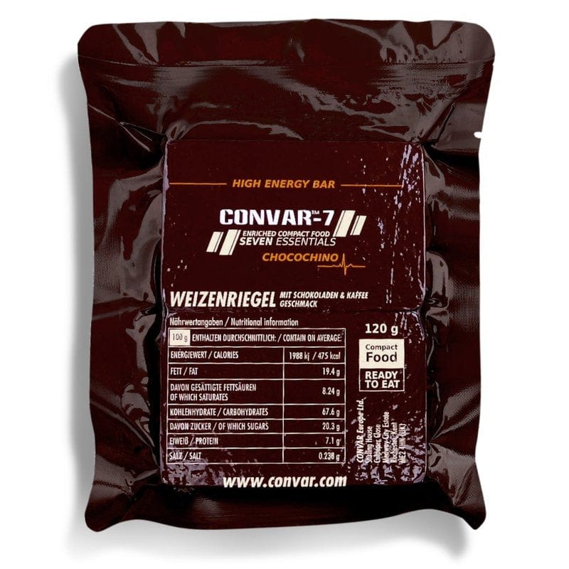 CONVAR-7 High Energy Bar - Weizenriegel Chocochino 120g