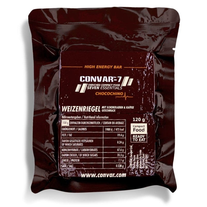 CONVAR-7 High Energy Bar - Weizenriegel Chocochino 120g - OnFire Shop