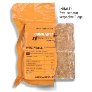 CONVAR-7 High Energy Bar - Weizenriegel Erdnuss 120g - OnFire Shop
