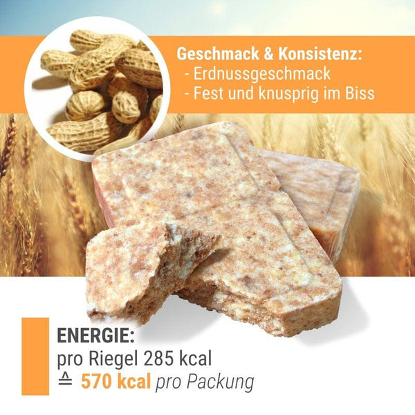 CONVAR-7 High Energy Bar - Weizenriegel Erdnuss 120g