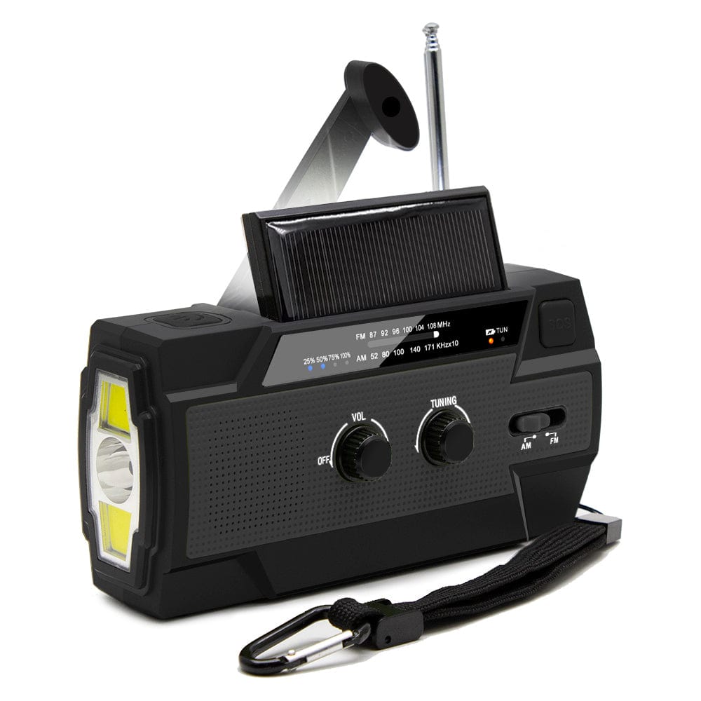 Multifunktionales SOS Outdoor- und Notfallradio - OnFire Shop