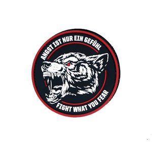 Patch Fight What You Fear (Ø 8 cm) | FireZone OnFire Shop