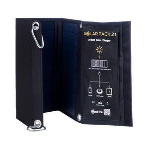 Faltbares mobiles Solar Ladegerät 21 Watt | OnFire OnFire Shop