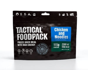 Nudelgericht mit Hähnchen / Chicken and Noodles | Tactical Foodpack OnFire Shop