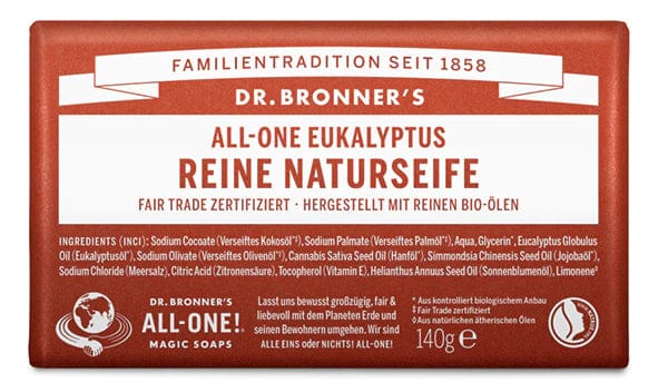 Dr. Bronners's reine Naturseife / 140g - OnFire Shop