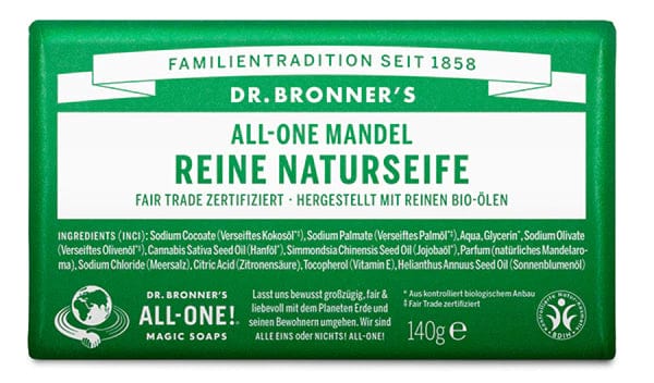 Dr. Bronners's reine Naturseife / 140g - OnFire Shop