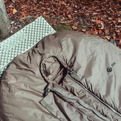 Mumienschlafsack 3 Jahreszeiten für Camping und Outdoor DEAL | OnFire