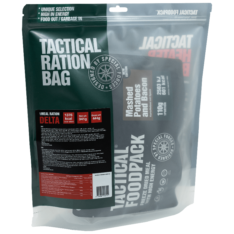 1 Mahlzeitenration DELTA | 1 Meal Ration DELTA | Tactical Foodpack