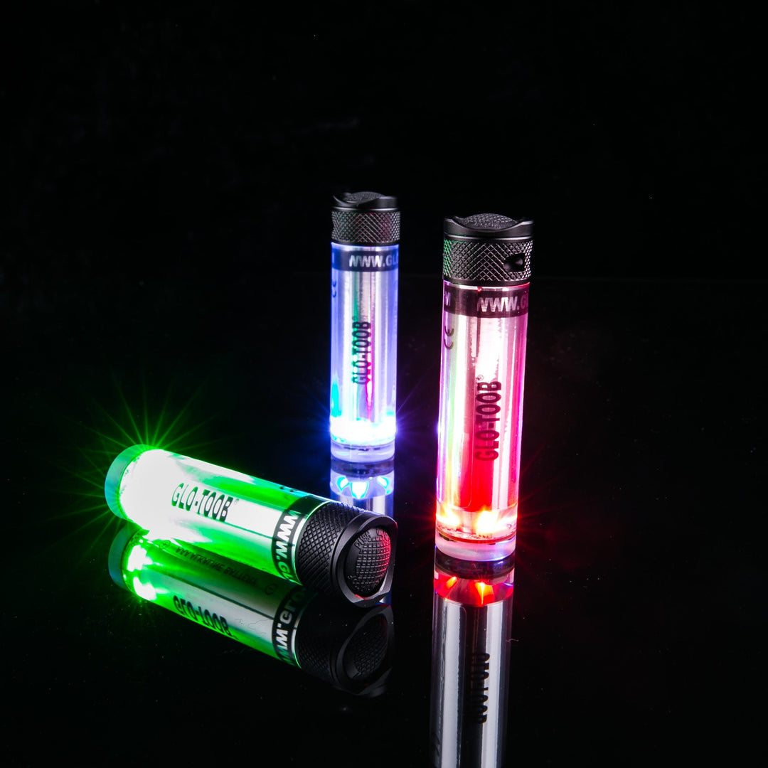 GLO-TOOB AAA AURORA - Tactical Lights Signallampe leuchtet in Rot, Grün und Blau