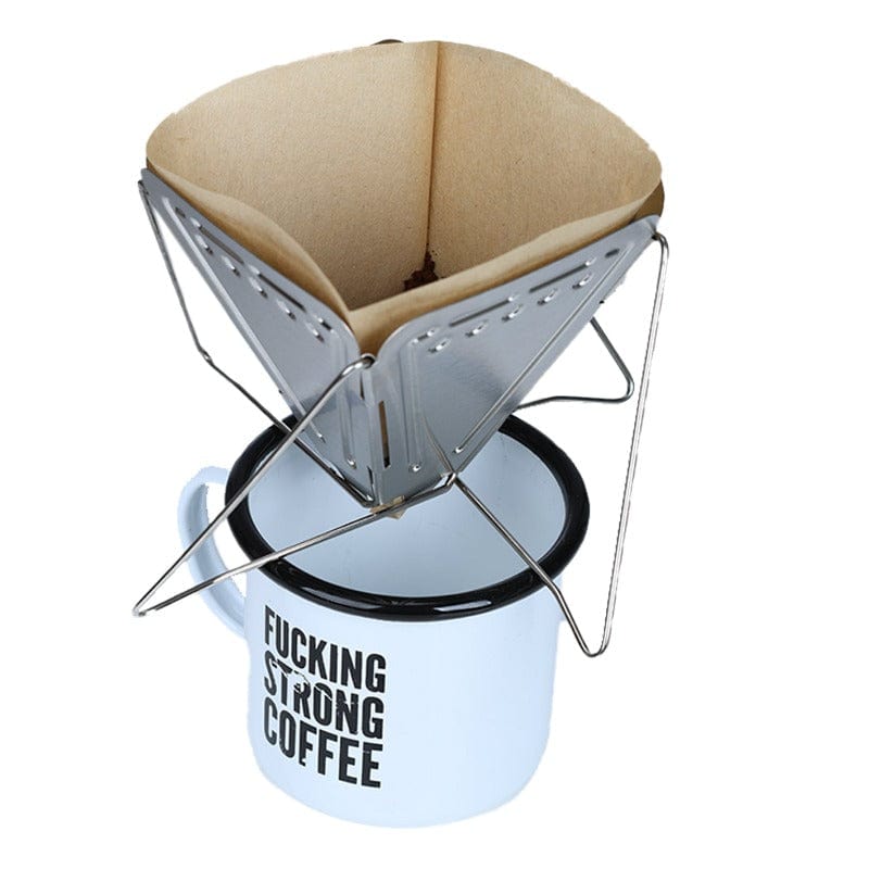Outdoor Kaffeefilteraufsatz klappbar inklusive Filtertüten