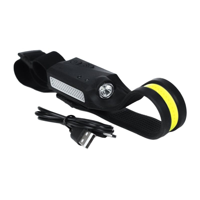 LED Stirnlampe XPE OnFire und Shop COB – 230° Weitwinkel-Lightbar mit Seitenlicht