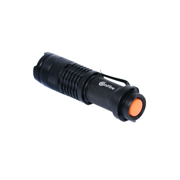 Militärische taktische Taschenlampe Mini Pocket 3 Betriebsmodi LED XPE COB  schwarz 