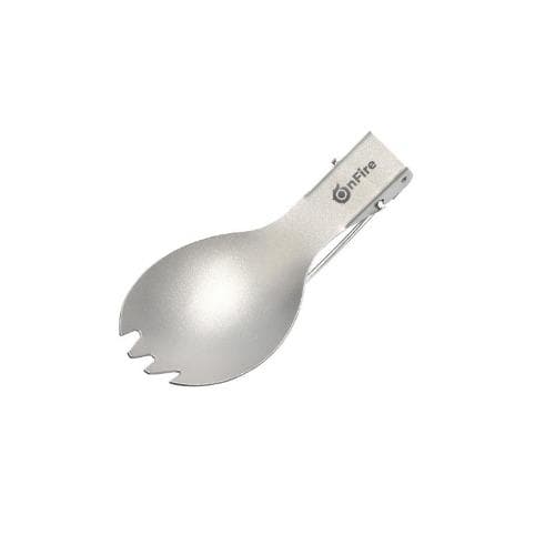 Ultraleichter faltbarer Titan-Spork (Two in One) | OnFire