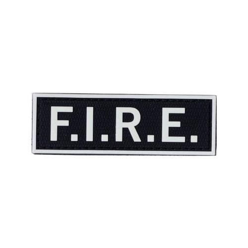 "F.I.R.E." (7,8 x 2,5 cm) FireFighter Patch | FireZone