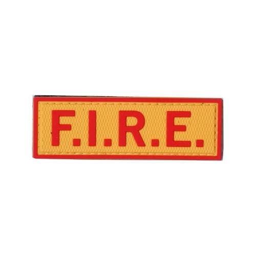 "F.I.R.E." (7,8 x 2,5 cm) FireFighter Patch | FireZone