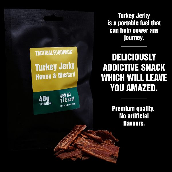 Turkey Jerky Honey and Mustard