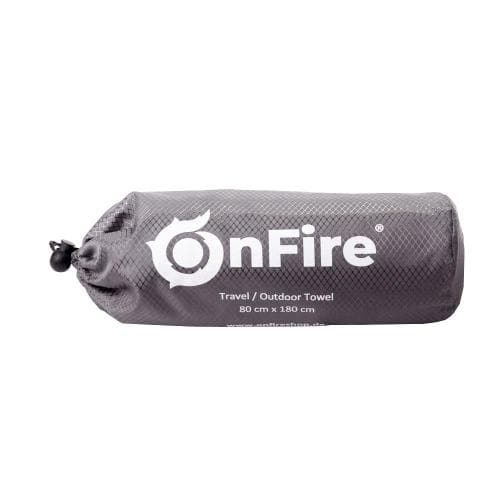 Großes Outdoor-Handtuch mit Bambus Aktivkohlefasern 80x180 cm   | OnFire