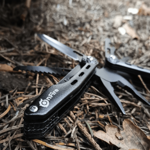 Multitool mit Karabiner mit 8 Funktionen  | OnFire