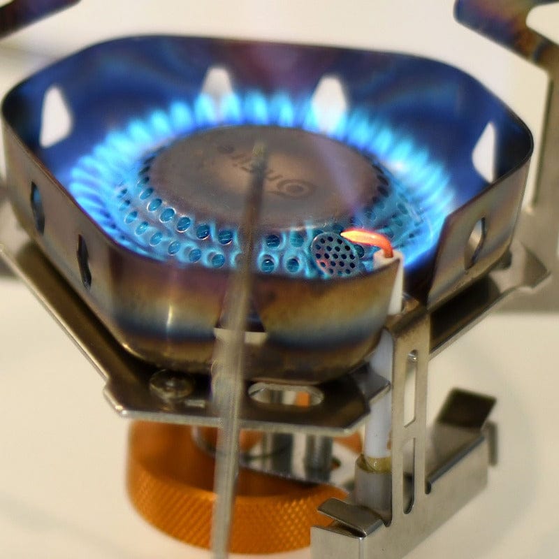gas kocher camping OnFire 3500W Gaskocher mit Windschutz & Piezozündung