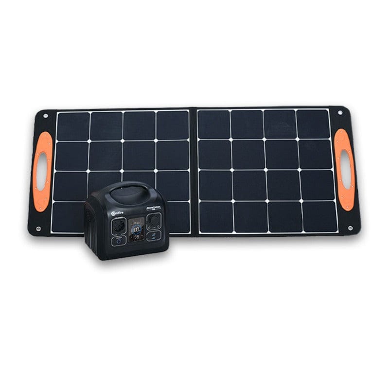 Sonnenkraftwerk / 600 Watt Powerstation + 100 Watt Solarpanel | OnFire