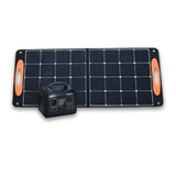 Sonnenkraftwerk / 600 Watt Powerstation + 100 Watt Solarpanel