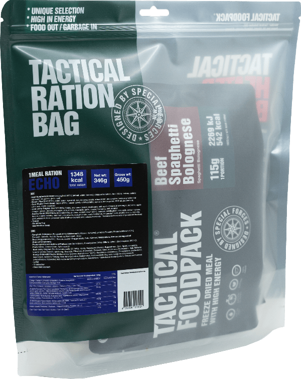 1 Mahlzeitenration ECHO / 1 Meal Ration ECHO | | Tactical Foodpack