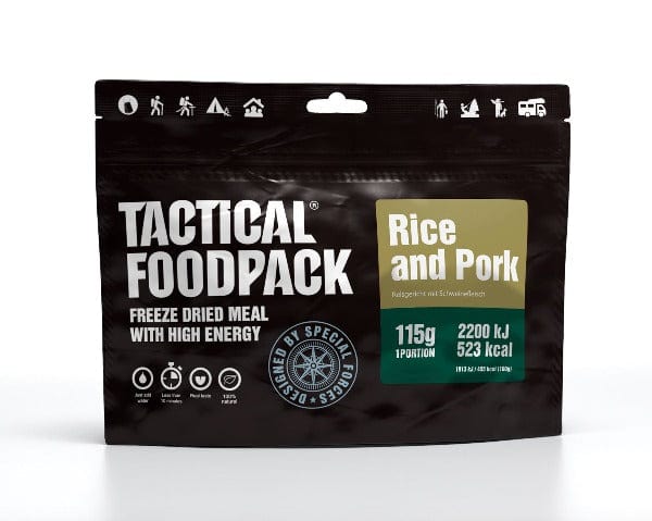Reisgericht mit Schweinefleisch | Rice and Pork | Tactical Foodpack