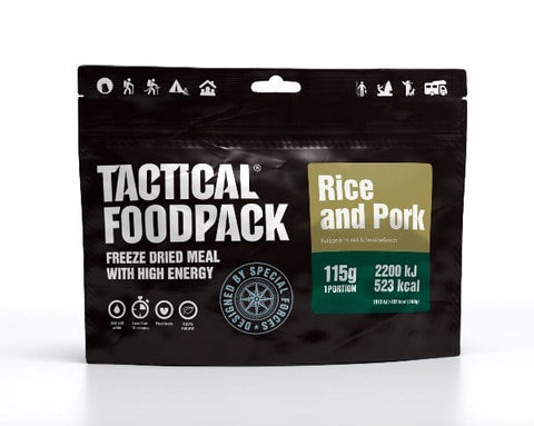 Reisgericht mit Schweinefleisch | Rice and Pork | Tactical Foodpack