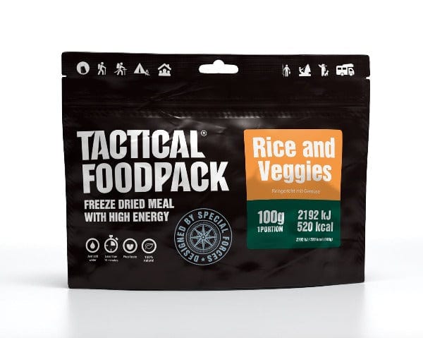 Reisgericht mit Gemüse / Rice and Veggies | Tactical Foodpack