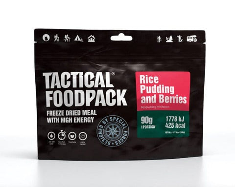 Reispudding mit Beeren / Rice Pudding and Berries | Tactical Foodpack