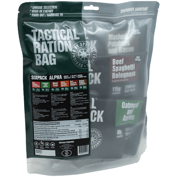 Six Pack ALPHA  | Tactical Foodpack