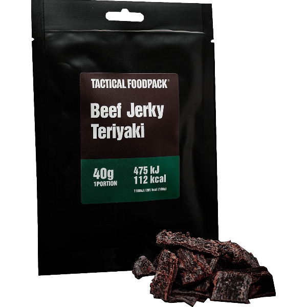 Beef Jerky Teriyaki | Tactical Foodpack