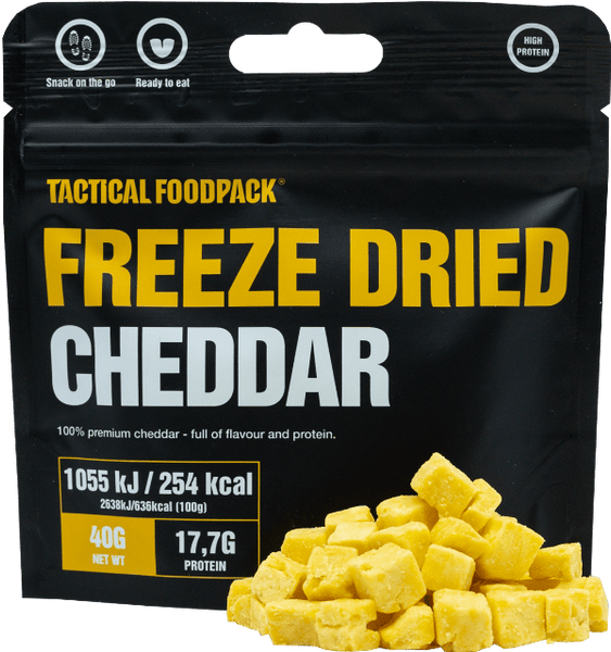 Gefriergetrocknete Cheddar-Snacks / Freeze Dried Cheddar 40g