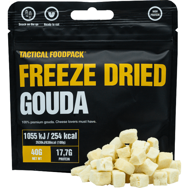 Gefriergetrocknete Gouda-Snacks / Freeze Dried Gouda 40g