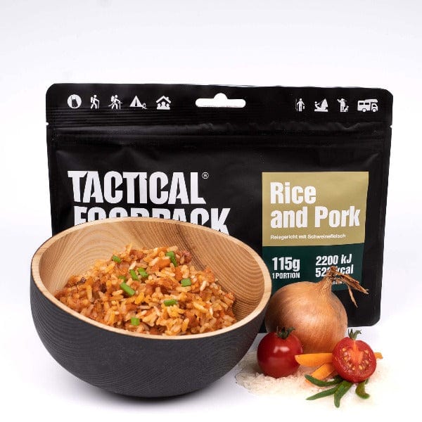 Reisgericht mit Schweinefleisch | Rice and Pork | Tactical Foodpack