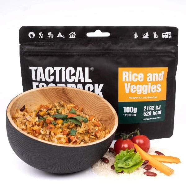 Reisgericht mit Gemüse / Rice and Veggies | Tactical Foodpack