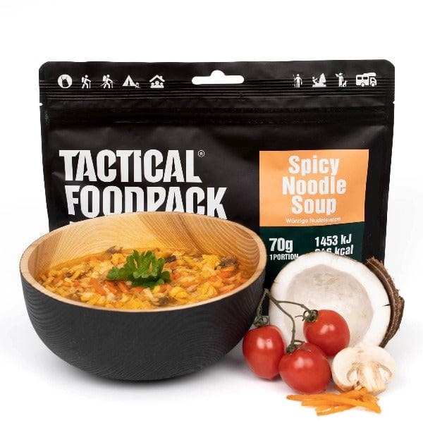 Würzige Nudelsuppe / Spicy Noodle Soup | Tactical Foodpack