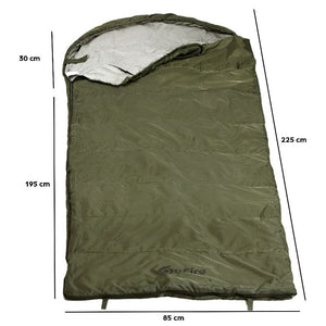 schlafsack breit OnFire Leichter OnFire Envelope Schlafsack mit gratis Kopfkissen