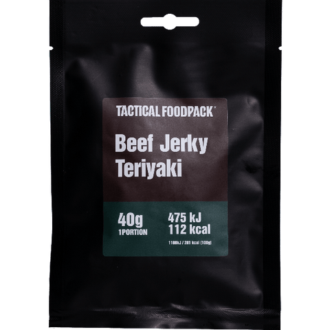 Beef Jerky Teriyaki | Tactical Foodpack