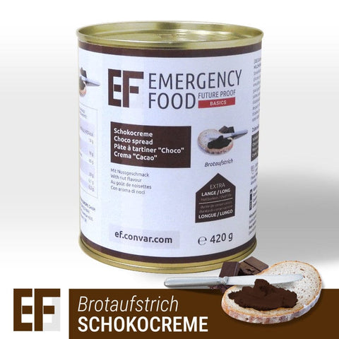 Emergency Food Basics Brotaufstrich Schoko-Nuss-Creme (420g) | CONVAR