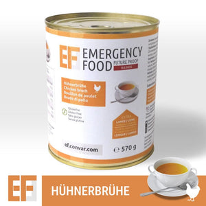 Emergency Food Basics Hühnerbrühe (570g) OnFire Shop