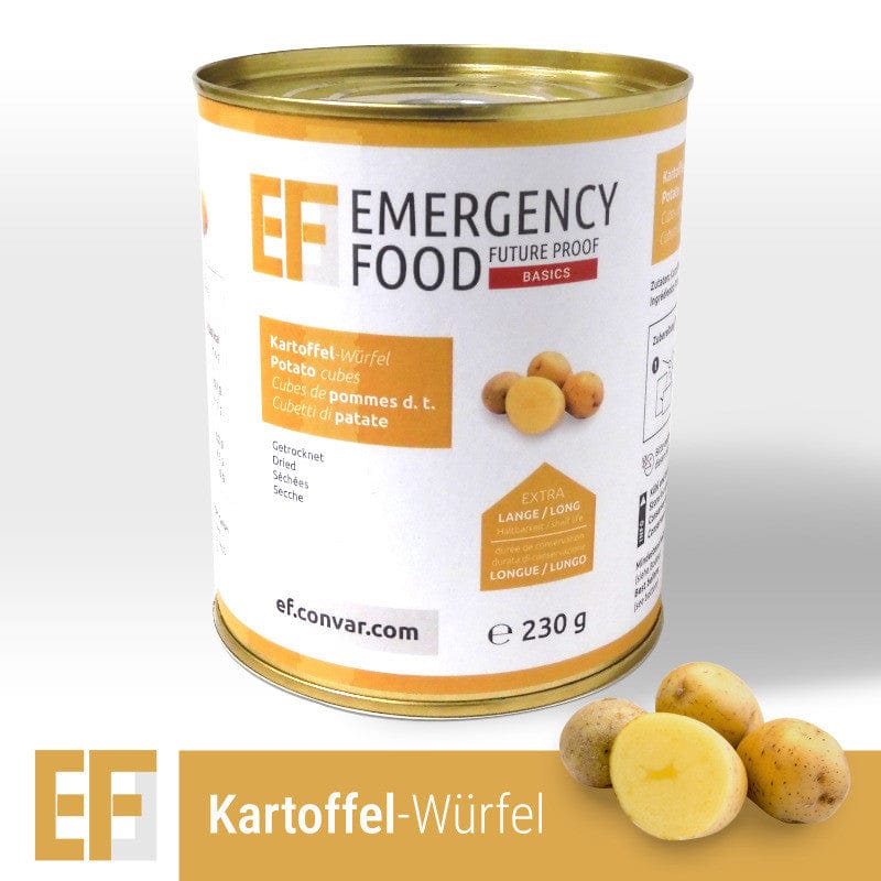 Emergency Food Basics Kartoffelwürfel (230g) | CONVAR