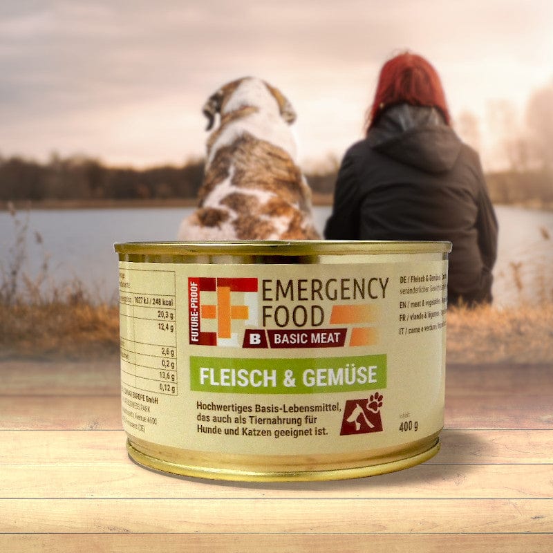 Emergency Food Basics Meat Fleisch & Gemüse (400g) - OnFire Shop