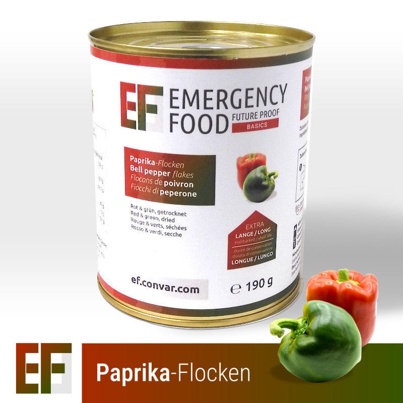 Emergency Food Basics Paprika rot / grün (190g)